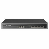 Système de téléphonie IP Yeastar P550 VoIP PBX pour bureau, 50 utilisateurs, 25 appels, 8 ports FXO/FXS, 100 trunks VoIP, système téléphonique IP d'entreprise