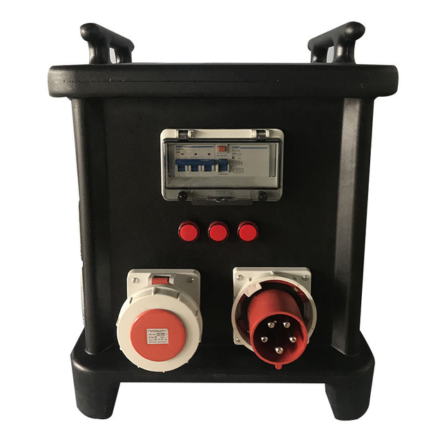 Portable PE Style Waterproof IP67 Power Distribution Equipment Box Electrical Supply Outdoor Protective Outdoor Power Box