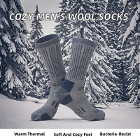 Chaussettes d'extérieur épaisses et chaudes les plus vendues, antibactériennes, thermiques, pour le ski, l'escalade, la randonnée, pour hommes et femmes