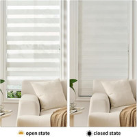 Persianas Zebra Motorizadas de Alta Calidad con Control Remoto Integrado para Ventanas de Hogares Modernos