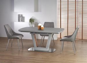Juego de mesa de comedor rectangular de mármol de lujo, mesas de comedor modernas, muebles de comedor, mesa y silla