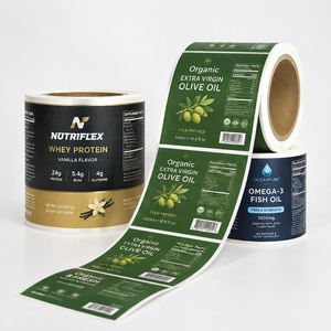 Étiquettes adhésives en rouleau personnalisées pour fabricants, impression de logo de marque privée, emballage personnalisé pour vinyle couleur - Product Image 5