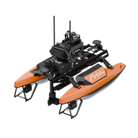 Aqua Helpers HUNTER-X, embarcation de surface sans pilote (USV), relevé hydrographique, surveillance de la qualité de l'eau, cartographie par sonar, patrouille, OEM
