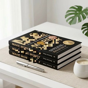 Original Design ZS-PC0049 Wealth Growth and Mindset Journal 145 Pages Custom Wholesale <b>A5</b> <b>Notebook</b> for Online Retailers - Product Image 2