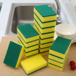 Rectangle Dish Sponges 20-Piece Pack For Kitchen Cleaning Pots And Pans Scouring Pads - Product Image 1