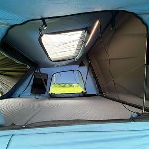 Tente <span class=keywords><strong>de</strong></span> camping pliable OEM pour 1 à 3 personnes, en tissu Oxford imperméable, trois saisons, pour 4x4 tout-terrain, ouverture rapide automatique, monocouche - Product Image 3