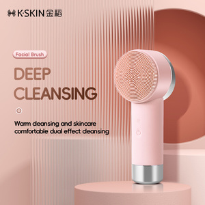 Cepillo de Limpieza Facial de Doble Cara de Alta Calidad Original, Resistente al Agua, con Compresa Caliente, OEM, Eléctrico, de Silicona, para Limpieza Facial - Product Image 2