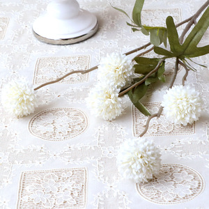 Arreglo Floral de 5 Cabezas de Flor Kiku, Decoración para el Hogar, Accesorios para Bodas, Flor Artificial, Crisantemo Artificial - Product Image 6