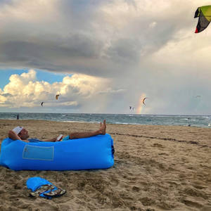 Оптовая Продажа с фабрики портативный складной откидной пляжный матрас кровать для сна открытый надувной диван - Product Image 5