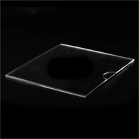 Sous-plats et sous-verres ronds en acrylique brillant personnalisés, cadeau contemporain écologique pour table à manger