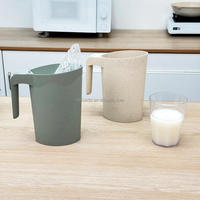 Pichets de sac de lait Distributeur innovant pour les magasins de lait et distribue sans BPA Support de sac de lait de conception fonctionnelle unique durable
