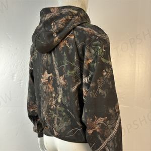 เสื้อฮู้ดลายพรางโอเวอร์ไซส์สำหรับผู้ชายเสื้อครอปลายพรางกราฟิกโอเวอร์ไซส์ผลิตจากผู้ผลิตชั้นนำ - Product Image 3