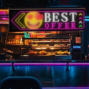 Letrero <span class=keywords><strong>LED</strong></span> de Desplazamiento a Todo <span class=keywords><strong>Color</strong></span>, Control por Aplicación, Letrero <span class=keywords><strong>LED</strong></span> Flexible Iluminado - Product Image 3