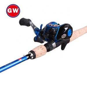 Canne à pêche en fibre de carbone avec moulinet hameçon complet, pour le surfcasting, <span class=keywords><strong>ensemble</strong></span> de leurres - Product Image 1