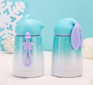 Vacuum Sealed Cup Customized Logo Rabbit Lovely Portable <b>Mini</b> Children Drink <b>Bottle</b> - Product Image 5