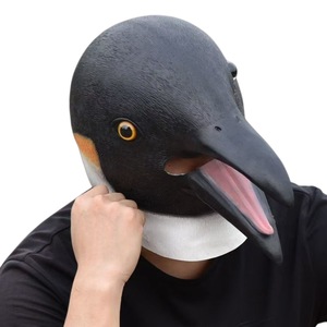 Máscara <span class=keywords><strong>de</strong></span> <span class=keywords><strong>Pingüino</strong></span> Realista <span class=keywords><strong>de</strong></span> Látex para Halloween, Máscara <span class=keywords><strong>de</strong></span> Terror Retro, Disfraz <span class=keywords><strong>de</strong></span> Animal para Carnaval, Cosplay, Fiesta, Máscara Facial Completa - Product Image 5
