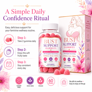 Gummies de soutien pour la poitrine à la biotine 2500mcg avec formule végétale 950mg pour la croissance des <span class=keywords><strong>cheveux</strong></span>, des <span class=keywords><strong>ongles</strong></span> <span class=keywords><strong>et</strong></span> des courbes, végétaliennes - Product Image 4