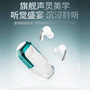 หูฟังไร้สายดีไซน์โรลเลอร์ บลูทูธ 6.0 เสียงความละเอียดสูง สำหรับเล่นกีฬา พร้อมการชาร์จแบบ Type C กันน้ำระดับ IPX4 - Product Image 2