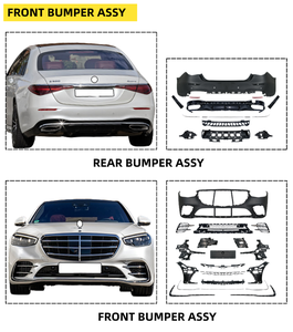 Kit Carrozzeria per Mercedes Benz W223 Aggiornato allo Stile <span class=keywords><strong>Classe</strong></span> <span class=keywords><strong>S</strong></span> 2021 W223 S320 S400 S450, Kit Paraurti Anteriore e Posteriore, Adattamento Perfetto - Product Image 2