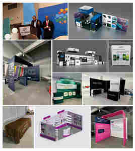 Stand de Exhibición Modular de Tela Tensada con Estructura de Aluminio para Ferias Comerciales, Diseño Personalizado, 10x10 10x20 pies, Portátil, Plegable, con Soportes para <span class=keywords><strong>TV</strong></span> - Product Image 5