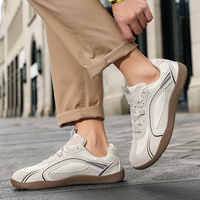 Chaussures de sport décontractées pour hommes avec logo personnalisé, bout large, à lacets, style marche et course, en maille souple et sportive, petite commande, boîte de chaussures dispersée