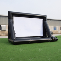 Écran de cinéma gonflable de Offre Spéciale et écran de cinéma gonflable de projecteur extérieur avec la chaise gonflable