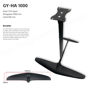 Hot Selling HA1000 Hydrofoil Set Carbon Fiber Wake Wind Wing Foiling Aluminum <b>Kite</b> Surfboard Accessory for Ocean Waters Water - Product Image 1