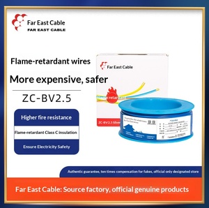 Câble Far East ZC-BV2.5, fil rigide en cuivre avec isolation PVC/PE réticulé, pour décoration intérieure et alimentation électrique - Product Image 2