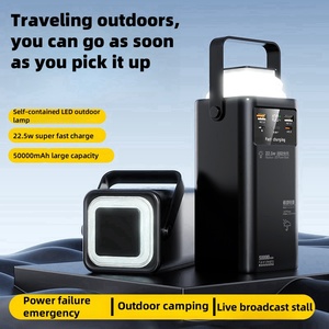 แบตเตอรี่สำรองขนาดใหญ่ 50000mah Li-Polymer ชาร์จเร็ว 22.5W ไฟ LED ปรับได้ พกพาสะดวก ใช้งานกลางแจ้ง รับประกัน 24 เดือน - Product Image 2