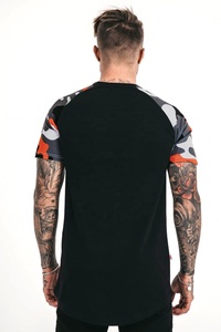 OEM/ODM 100% algodón personalizado pesado hombres camiseta de alta calidad cuello redondo palangre camiseta en blanco - Product Image 2