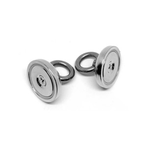 Imán de tierras raras N45 súper fuerte para pescar, recubierto de oro y níquel, recubierto de oro y níquel, certificado para Patrón de arco de flexión - Product Image 1