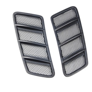 Mercedes-Benz W166 ML Hood Air Vent Radiator Grille <b>Mesh</b> A1668800105 A1668800205 <b>Plastic</b> Left Right Fitment - Product Image 2