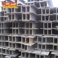 Faisceau en I poutres en H 350 prix 200*200mm 300*300mm poutre en H en acier au carbone avec liste de poids Ss400 Grade 6
