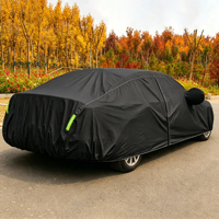 Accessoires de voiture Housse de voiture résistante à l'eau avec protection UV Résistante aux rayures Anti-poussière et anti-soleil Fabriquée en tissu Oxford