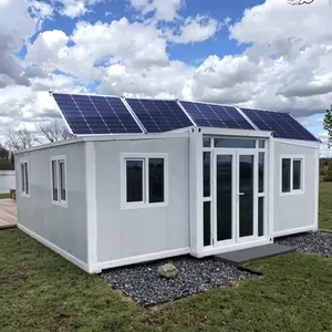 Casa Prefabbricata Pieghevole Moderna da 20 Piedi, Due Camere da Letto e Un Bagno, Residenza Familiare o Hotel - Product Image 1