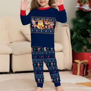 Schlussverkauf Heimkleidung kundenspezifisch Eltern-Kindkleidung Kleidung Familie Weihnachts-Pyjama-Set