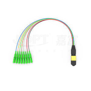 Cable de conexión MPO a LC de fábrica de fibra óptica Cables de fibra óptica de 8/12/24 núcleos de modo único Precios muy buenos para la comunicación - Product Image 3