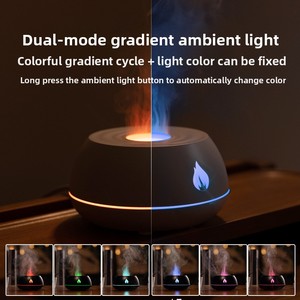 Diffusore di Aromi con Fiamma Simulata, Bestseller Transfrontaliero, Fiamme Colorate, Alimentazione USB, Capacità 0,5L, Uso Domestico, Olio Essenziale - Product Image 4
