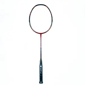 High Quality Carbon Fiber Graphite Badminton Racket Custom Design Wholesale Supply