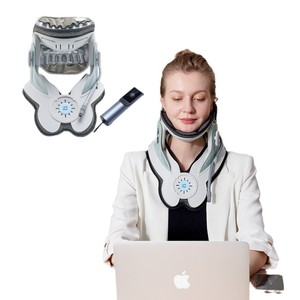 Cervical Traction Device Electric Inflatable Class II Medical Grade Neck Support With Adjustable C-Curve For Spinal Correction - Product Image 3