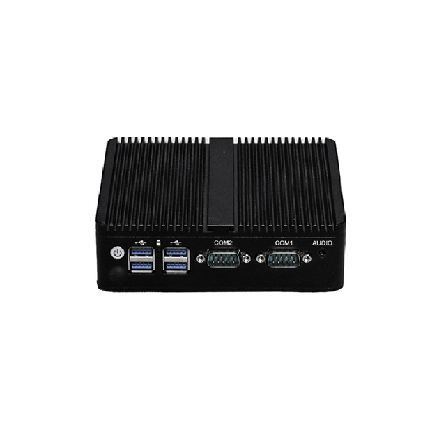 Hot Sale Cheap Industrial Mini Pc X86 Intel Celeron J4125 CPU 2.0 GHz  DDR3  1*HD-MI 1*VGA  2*RS232 Mini Computer