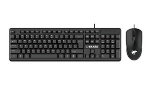 Clavier de jeu filaire avec touches en caoutchouc rétroéclairées et souris de jeu, combo clavier PC RGB - Product Image 5