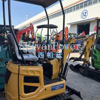 Mini Excavator 3.5 Ton EPA EURO 5 Mesin Kubota Micro Digger Untuk Pertanian dan Rumah Tangga  2 Ton 1 Ton Mesin Excavator Mini Crawler Kecil