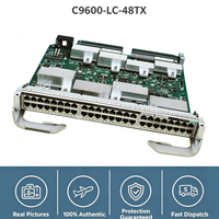 Tarjeta de Línea Multigigabit de Cobre RJ45 de 48 Puertos para Cisco Catalyst Serie 9600, C9600-LC-48TX, Admite hasta 8 Unidades Apilables