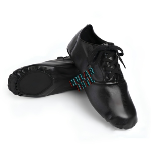 Venta al por mayor de las mujeres de Split superior de cuero Jazz zapatos con suela de cuero y embalaje personalizado - Product Image 1