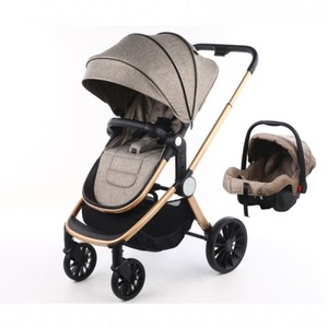 Carocior-cochecito de bebé 3 n <span class=keywords><strong>1</strong></span>, carrito plegable de lujo con asiento de coche 3 en <span class=keywords><strong>1</strong></span> - Product Image 3