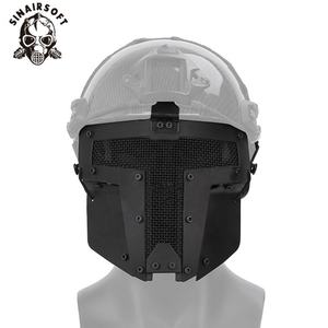 Tactical Full Face Protective <b>Paintball</b> <b>Mask</b> Lightweight Black TPE Quick Release Accessories Outdoor Sports Cycling Hunting - Product Image 1