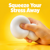 Boule de fromage blanche réaliste, jouet souple en silicone TPR, forme alimentaire, décoration de cuisine/bureau, vente en gros de jouets squishy