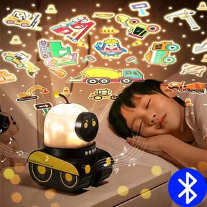 Projection Light <b>Nightlight</b> Creative Fun Atmosphere Light Slideshow Birthday Gift Stereo for Children - Product Image 2