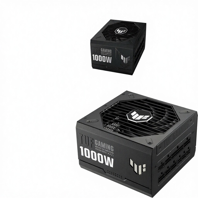 TUF Gaming 1000W Gold ATX 3.0 Fully Modular Desktop Power Supply 80+ Gold Certified Military-Grade Components Dual Ball Bearing